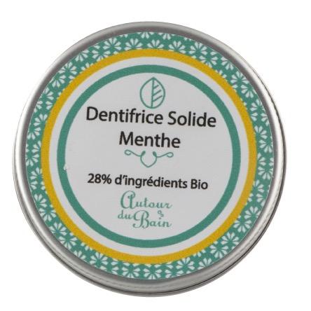 Dentifrice solide menthe