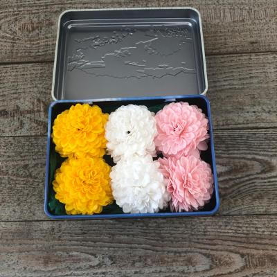 Ensemble fleurs de savon et une jolie petite boite 1