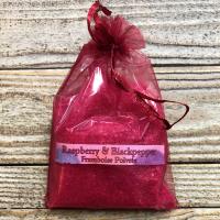 Granules parfumes senteur framboise poivree