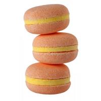 Macaron effervescent parfum peche