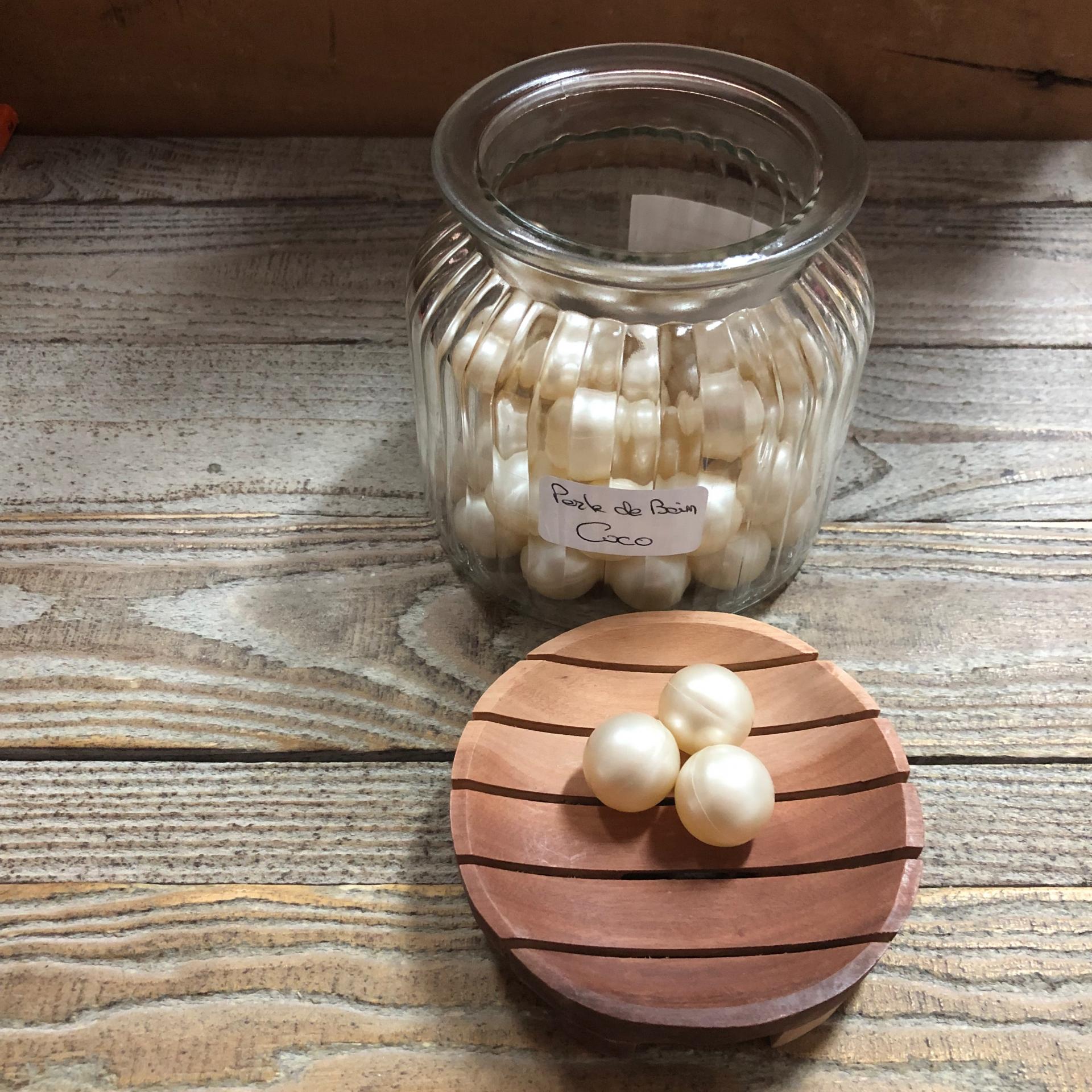 Perles de bain coco