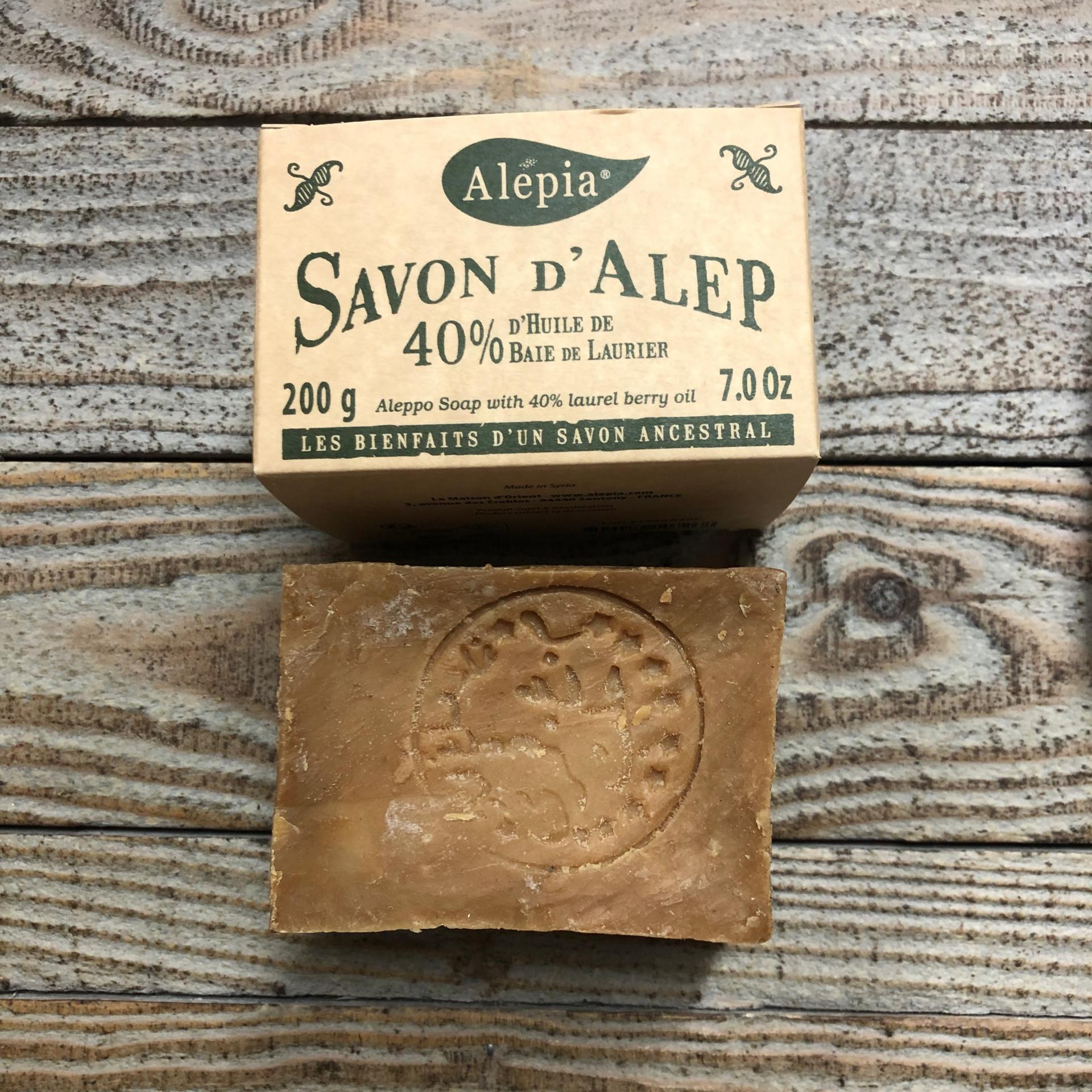 Cosmétiques : Savon d'Alep