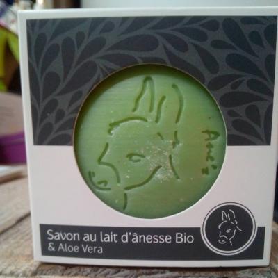 Savon au lait d'ânesse bio & Aloé Véra