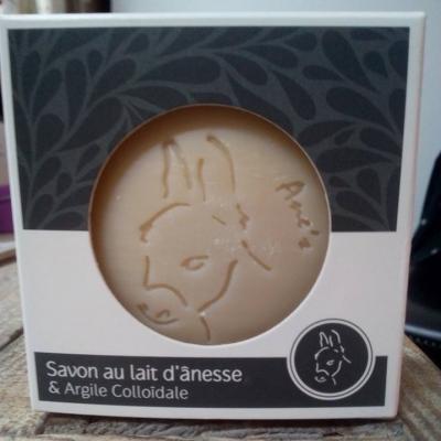 Savon au lait d'ânesse bio & Argile Colloïdale