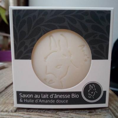 Savon au lait d'ânesse Huile d'Amande douce