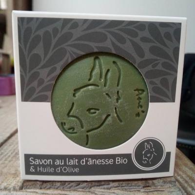 Savon au lait d'ânesse bio & Huile d'Olive