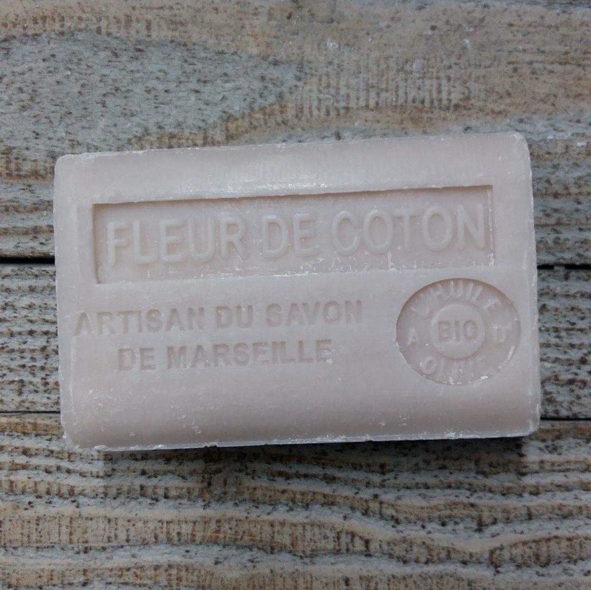 Savon de Marseille 125 gr fleur de coton