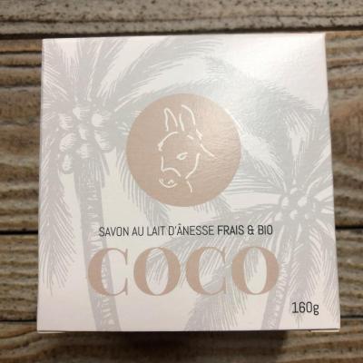 Savon au lait d'ânesse bio & Coco